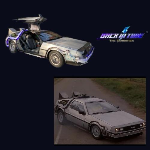 DeLorean Time Machine Ex Universal Studios VIN 10902